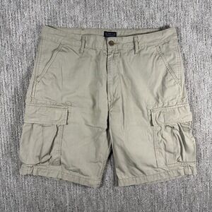Levis MENS SZ 36 Shorts‎ Tan Cargo Pockets Outdoors Utility Ripstop Hiking